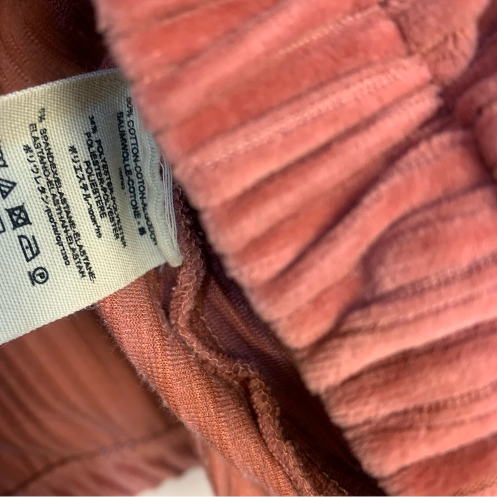 Free People Serena Ribbed Corduroy Quarter Button Pullover Sweater - Picture 5 of 12